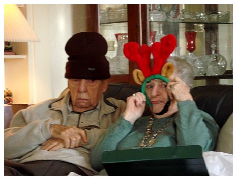2007 - Buck and Bianca - Christmas with Hats.jpg